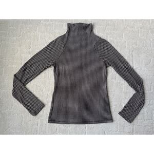 NWOT Rag & Bone Shaw Paneled Long Sleeve Turtleneck Dots